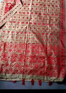 Two Set Mekhela Sador.Full Work.Stich.unused.