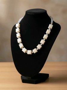 Beaded Cube Necklace