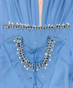 kurti dupatta &amp; flared plazo set for women