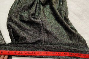 Sparkly Flared Pants With Top