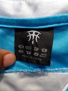 Light Blue Basketball Jersey