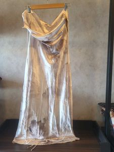 Savana Silky Midi Slip Dress (XS)