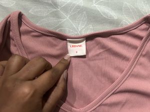 Mauve Long Sleeve Top