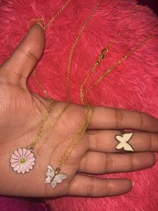 Butterfly & Flower Jewelry Set