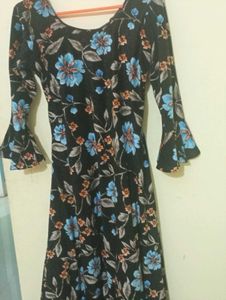 Floral Print Midi Dress