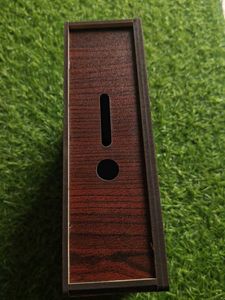 Wooden Savings Tracker Box