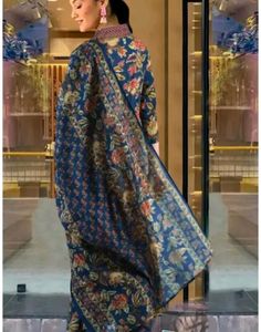 Beautiful Floral Print Kurta Set with Dupatta