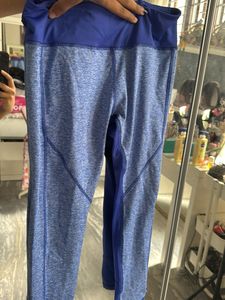 Blue Athletic Leggings