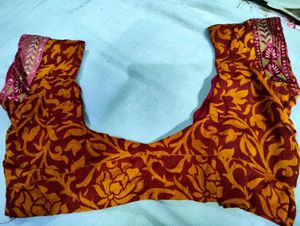 saree with blouse 💗