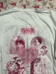 Melanie Martinez front and back graphic print Tee