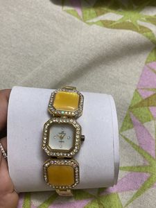 Gold Tone Watch