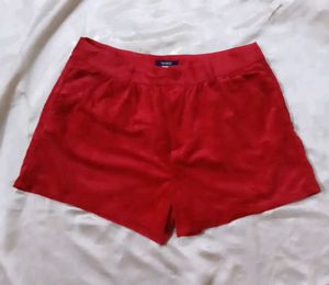 Vibrant Red Women's Shorts