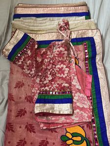 Diwali Offer Braso Saree Wit Kathiawari
