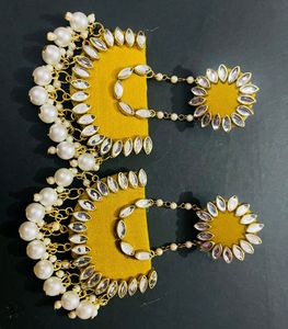 Fancy Party Wear Have Long Size Earrings