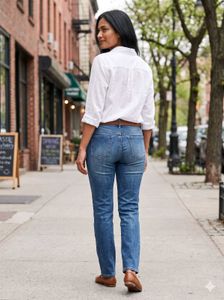 Classic Blue Denim Jeans 👖