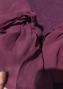 GIRL FULL SLEEVE ROUND NECK MAROON TOP