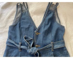 Denim dress