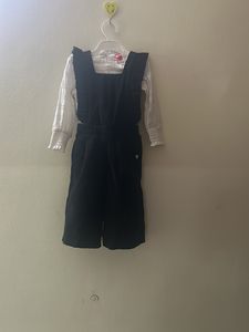 Stylish Blue Giraffe Branded Kid Girl Dress