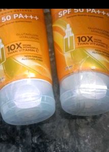 Vaseline Sunscreen Lotion combo of 2