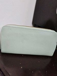 Cute Pastel Wallet with Butterfly Design