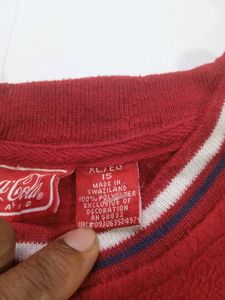 Coca-Cola Red Fleece Sweatshirt