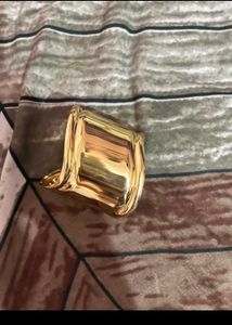 Gold Statement Cuff Bracelet