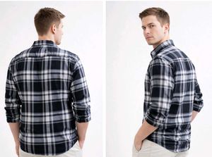 Men's Plaid Long Sleeve Shirt