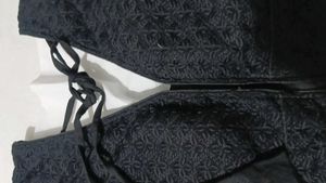 Chikan Black Prince Cut Blouse