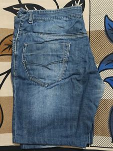 Blue Denim Jorts