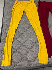 Comfortable Yellow Leggings