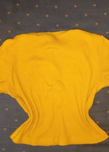 Ribbed Henley Top