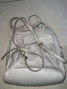 Quilted Faux Leather Backpack