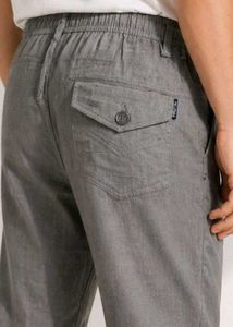 Comfortable Grey Linen Pants