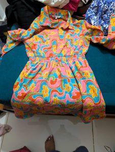 Only Colorful Printed Dress