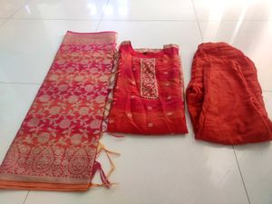 Banarasi Kurta Pant No Dupatta❌❌