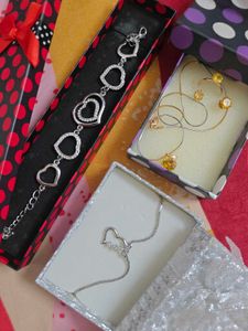 3 Jewellery Gift Sets with Gifting Boxes (NEW)