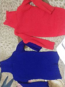 Colourful High Neck Sweaters  Premium Quality