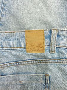 Zara Light Wash Flare Bootcut Jeans