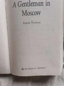 A Gentleman in Moscow by Amor Towles