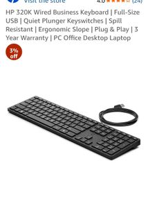 HP Wired Keyboard