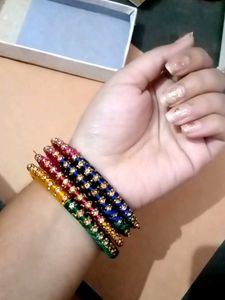 Vibrant Silk Thread Bangles