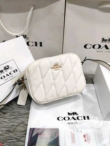 Coach Quilted Crossbody Bag