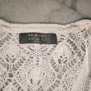 Crochet Knit Vest Top