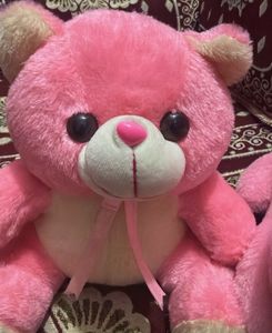 Pink Plush Bunny Toy teddy too