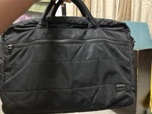 Stylish Black Padded Laptop Bag