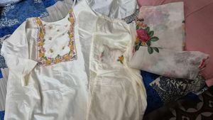 Elegant Embroidered Kurta Set