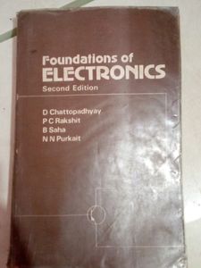 Foundations Of Electronics Book