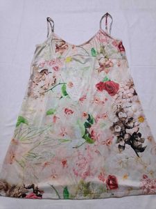 jubilia Floral Ruffle Mini Dress