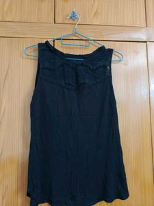 H&M Black Lace Top