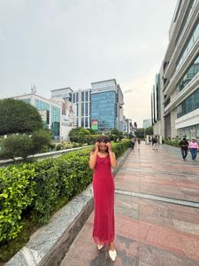 Sparkling Red Bodycon Party Dress